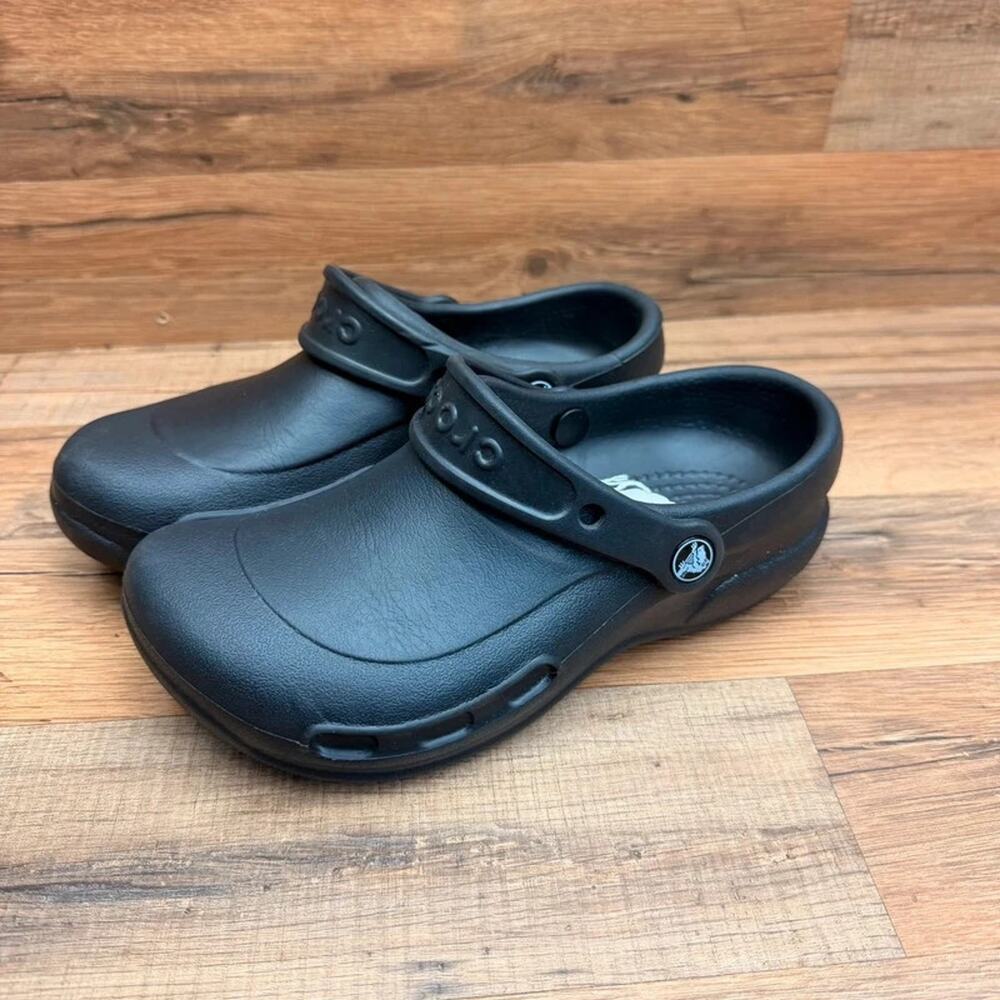 Crocs Specialist Vent Womens 7 Shoes Slip-on Black Work Clog Comfort